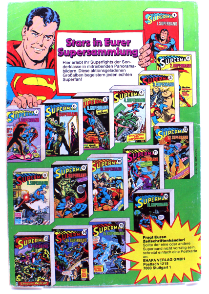 DC Comics Superman Superband Nr. 17: Neue Kräfte für Superman von Ehapa